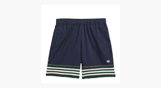 Buy adidas Originals x Clot Knit Short IV in blue | JN7721