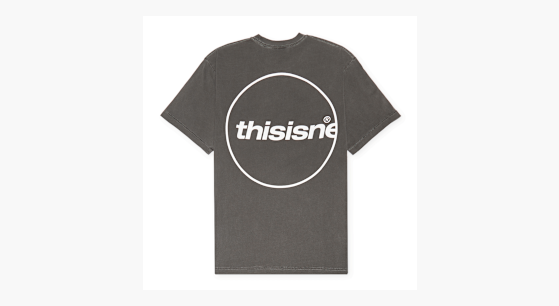 Buy thisisneverthat C-Logo Tee charcoal C-Logo Tee in grey | | solebox
