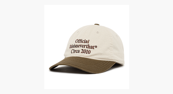 さらに100円引き◆thisisneverthat◆Back Label Cap セール】Long Bill Sun Sport Cap（キャップ）｜thisisneverthat