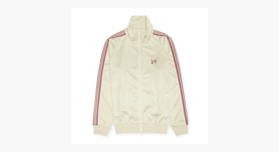 美品Needles Track Jacket トラックジャケット ベージュ 中古・古着通販】Needles (ニードルズ) トラックジャケット ベージュ
