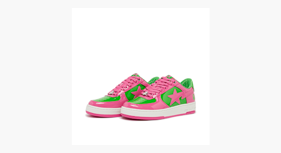 Buy A Bathing Ape Wmns Bape Sta #1 L in pink | 001FWL302302LPNK
