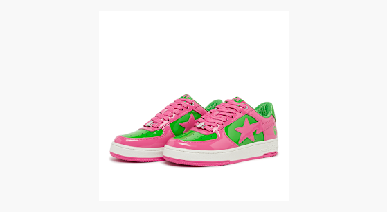 Buy A Bathing Ape Bape Sta #1 M1 in pink | 001FWL301303MPNK | solebox