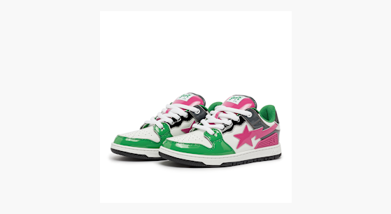 MChan03ページ Buy A Bathing Ape New Bape SK8 Sta #2 M1 in green
