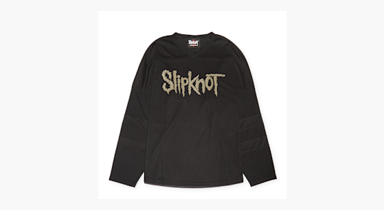 Buy Pleasures x Slipknot X-Ray Hockey Jersey in black