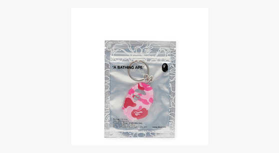 Buy A Bathing Ape ABC Camo Ape Head Acrylic Keychain in