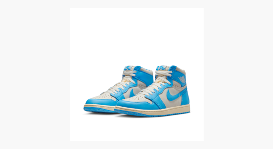 靴 Nike WMNS Air Jordan 1 Hi OG UNC Jordan 1 Retro High OG UNC Reimagined (DZ5485-402) - True to