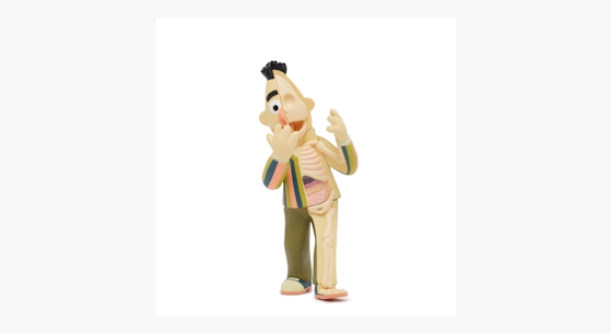 XXRAY PLUS: BERT & ERNIE Collectible Set by Mighty Jaxx | eBay