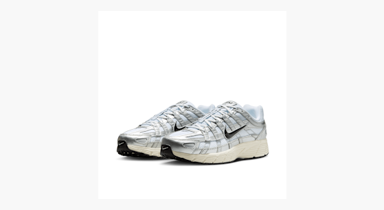 スニーカー Nike SS25 P-6000 (CD6404 105) P-6000 - WHITE / BLACK / METALLIC SILVER – lapstoneandhammer.com