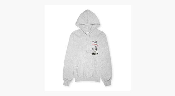 【THISISNEVERTHAT】THISTHAT Skate Hoodie Heather Grey MUSINSA | thisisneverthat® THISTHAT Skate Hoodie Heather Grey