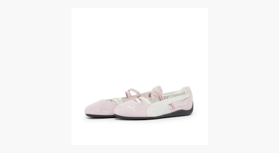 ★PUMA★ Speedcat Ballet Suede Pink White 40128701 401287-01 Speedcat Ballet Suede Women's Shoes | PUMA
