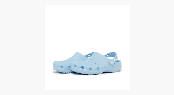 ◆CROCS◆ Classic Frosted Clog Blue Calcite 2109284NS Classic Frosted Clog - Crocs