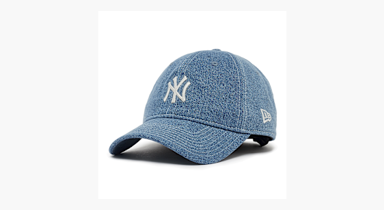 【NEW ERA】New York Yankees 9Twenty Denim Cap ニューエラ New York Yankees Distressed Light Denim 9TWENTY Adjustable