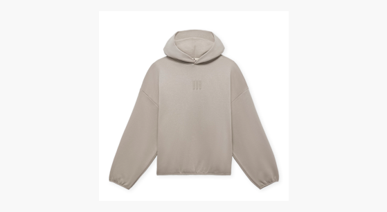 Buy adidas Originals x Fear Of God Athletics Hoodie in beige