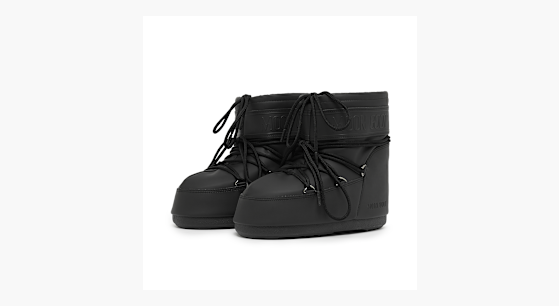 Buy Moon Boot Wmns Icon Low Rubber in zwart | 80D1409380-N001