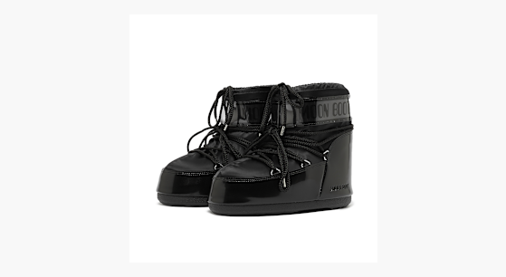 Buy Moon Boot Wmns Icon Low Glance in black | 80D1409350