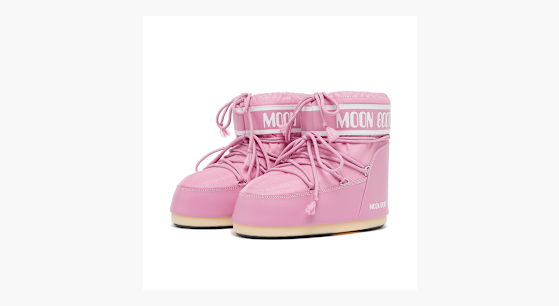 Buy Moon Boot Wmns Icon Low Nylon in light pink | 80D1409340