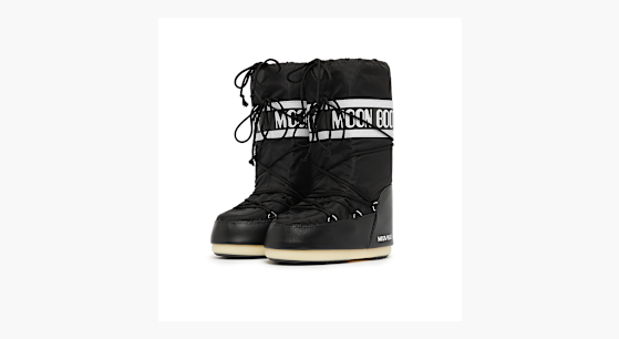 Buy Moon Boot Wmns Icon Nylon in black | 80D1400440-N001 at