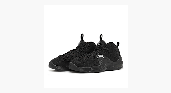 Buy Nike x Stüssy Air Penny II in black/white-black | DQ5674-001