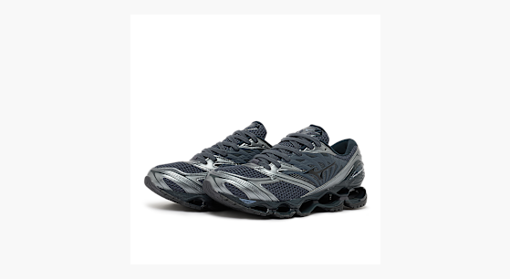 Buy Mizuno Wave Prophecy LS in odyssey gray/black/metallic gray