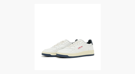 Buy Autry x Maison Kitsune Wmns Medalist Low in wht/blu | AULWMK01