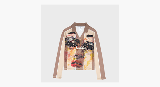 Buy PUMA x Kid Super LS Jersey flat bronze - aop x Kid Super Long