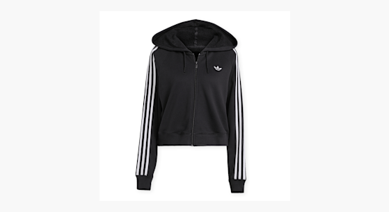 Buy adidas Originals 3S Zip-Hoodie in black | JX5280 | solebox