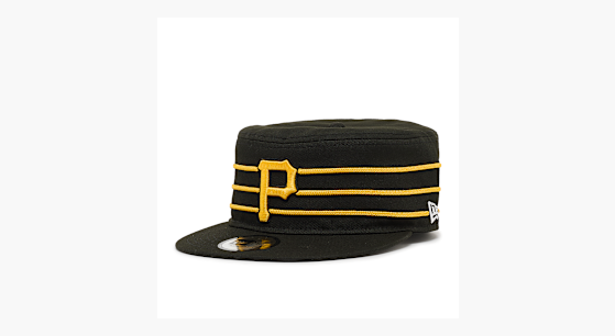 帽子 New Era Pittsburgh Pirates Pillbox Pittsburgh Pirates New Era Pillbox Throwback Black Forbes