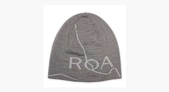 帽子 ROA Logo wool beanie GREY Buy ROA Logo Wool Beanie in grijs | RBUW288YA12-GRY0001 | solebox