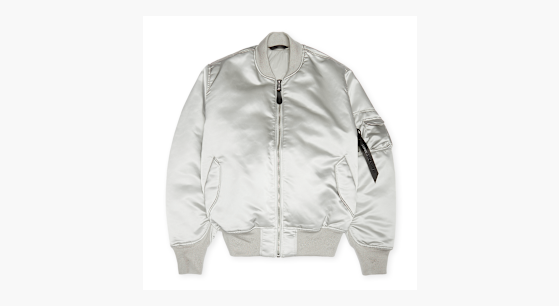 Buy Alpha Industries MA-1 3M Flight Jacket in grey | 756111-666