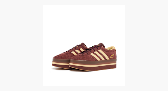 Kaufe adidas Originals Wmns Gazelle Stack in braun | JS3928 | solebox