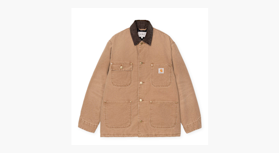 Buy Carhartt WIP OG Chore Coat in beige | I035613.00S4O.03. at solebox