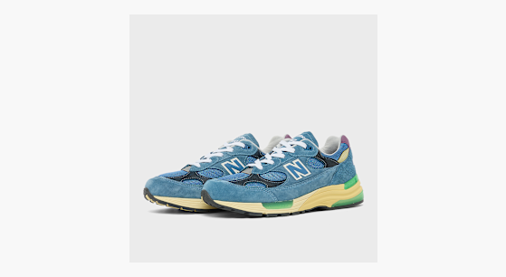 Buy New Balance 992 Made in USA (U9929NF) in blue | U9929NF | solebox