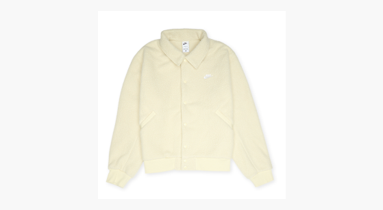 Buy Nike Club Sherpa Coaches Jacket in beige | HV1429-297 at