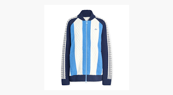 Buy adidas Originals Archive Knit Tracktop in night indigo