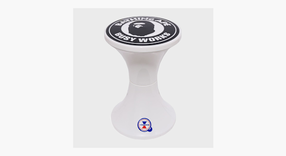 Buy A Bathing Ape Bape x Stamp - Tamtam Pop Stool M in white