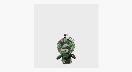 Buy A Bathing Ape ABC Camo Baby Milo Plush Doll Key Chain L in