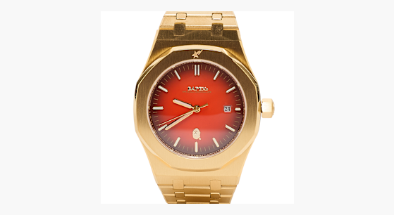 Buy A Bathing Ape Type 9 Bapex #2 M in gold | 001WHL801304MGLD