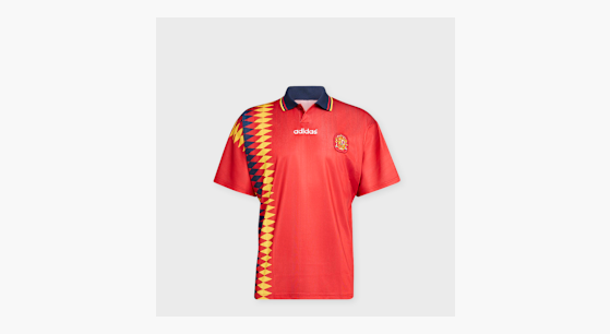 Buy adidas Originals Spain Home Jersey 1994 in | JN3707 | solebox