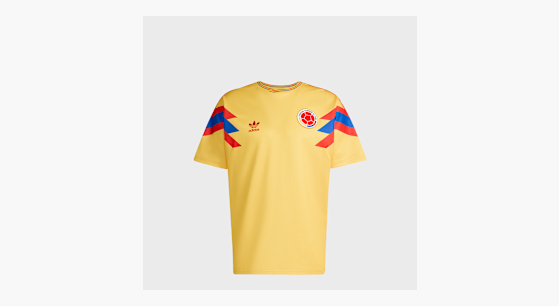 Buy adidas Originals Colombia Away Jersey 1990 in yellow | JN3713