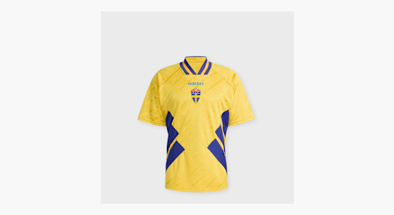 Buy adidas Originals Sweden Home Jersey 1994 in yellow | JN3714