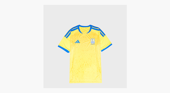 Buy adidas Originals Ukraine 26 Home Replica Jersey in yellow