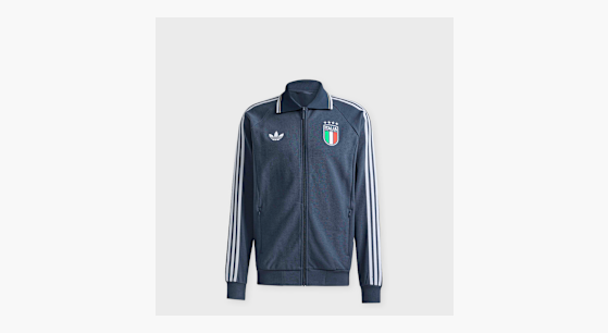 Buy adidas Originals Italy Away Anthem Jacket in blue | JY9599