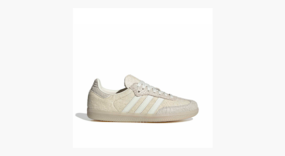 adidas gazelle silver green womens Adidas Women's Samba OG Giraffe/Crystal Linen/Ivory/Gum  Tip Top Shoes of  New York