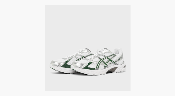 Buy ASICS SportStyle Gel-1130 in white/forest night | 1203A609-106