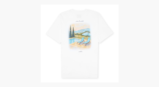 Buy solebox Pool Tee in white | SBX-SS/25-POOL-TEE-WHT | solebox