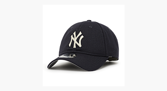 Buy New Era x Fear Of God 9Forty New York Yankees in blue