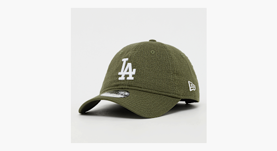 Buy New Era Linen 9Twenty Los Angeles Dodgers in green | 60771837