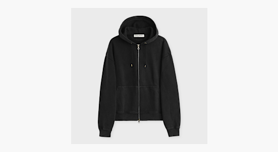 Buy Our Legacy Rascal Zip Hoodie in black | M2266RW | solebox