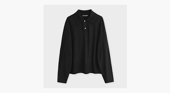 Buy Our Legacy Rugby Longsleeve in black | M2266RB at MBCY