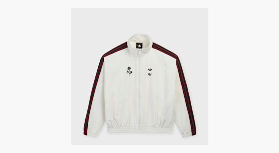 Buy adidas Originals x Willy Chavarria Woven Tracktop in white